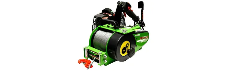 Treuil forestier Docma VF150 54,20 cm3, capacité 2840 kg + corde