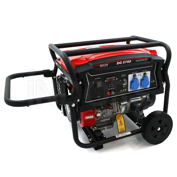 Ducar DG 5750 - Groupe électrogène à essence silencieux de 4,4 kW
