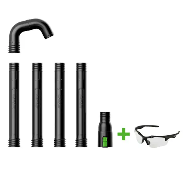EGO AGC1001 - Kit de nettoyage de gouttières avec verres