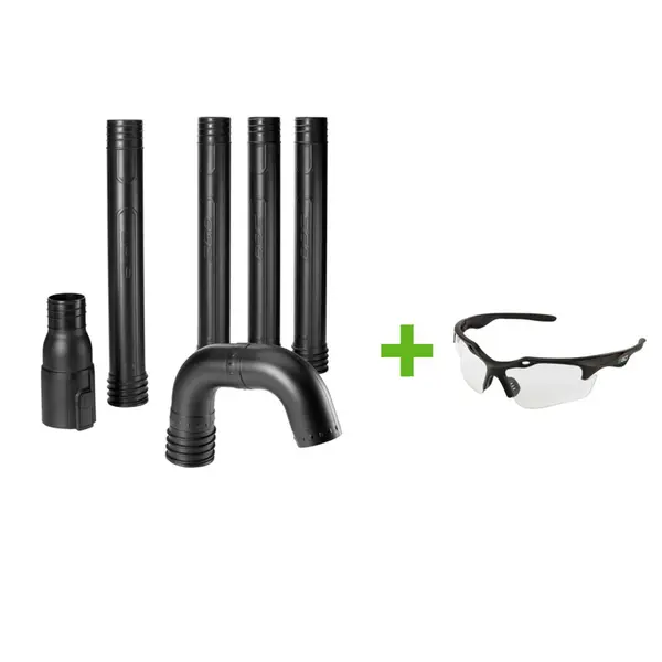 EGO AGC1001 - Kit de nettoyage de gouttières avec verres