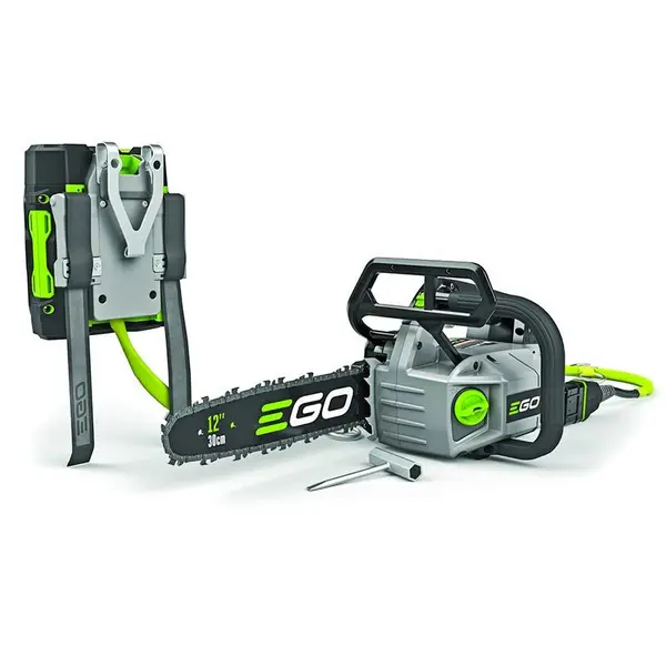 EGO KitCSX 3002 Tronçonneuse avec Batterie 4 Ah et Chargeur Rapide