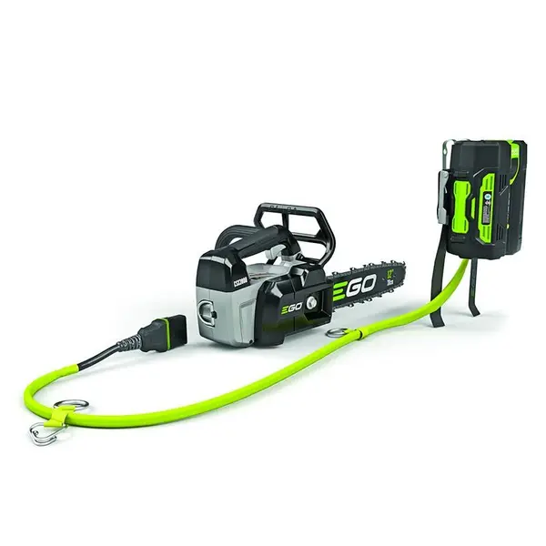 Chargeur Rapide EGO KitCSX 3002 Tronçonneuse avec Batterie 4 Ah et Chargeur Rapide