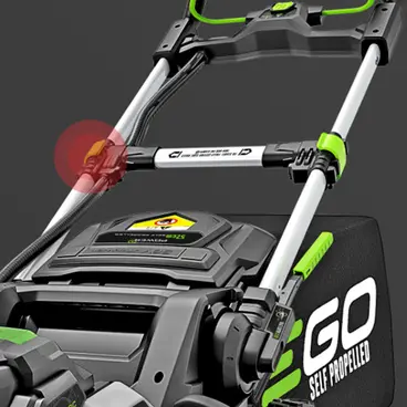 Tondeuse à gazon autotractée EGO LM2021E-SP - 50 cm, 3 fonctions - Kit batterie 5 Ah + chargeur rapide