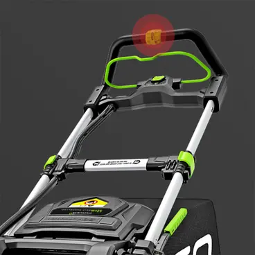 Tondeuse à gazon autotractée EGO LM2021E-SP - 50 cm, 3 fonctions - Kit batterie 5 Ah + chargeur rapide