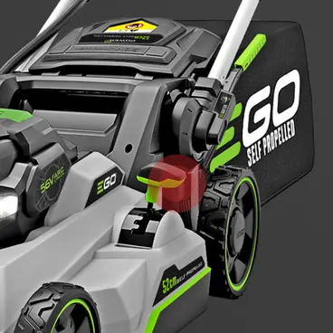 Tondeuse à gazon autotractée EGO LM2021E-SP - 50 cm, 3 fonctions - Kit batterie 5 Ah + chargeur rapide