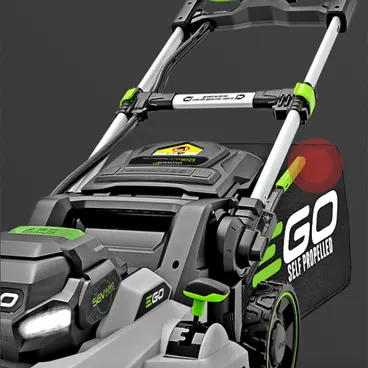 Tondeuse à gazon autotractée EGO LM2021E-SP - 50 cm, 3 fonctions - Kit batterie 5 Ah + chargeur rapide