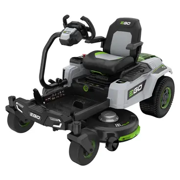 Tondeuse autoportée EGO ZT4201E-S - 107 cm avec chargeur rapide et prise de mulching