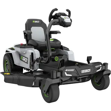 Tondeuse autoportée EGO ZT4201E-S - 107 cm avec chargeur rapide et prise de mulching