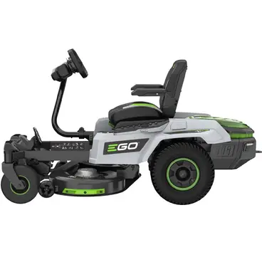 Tondeuse autoportée EGO ZT4201E-S - 107 cm avec chargeur rapide et prise de mulching