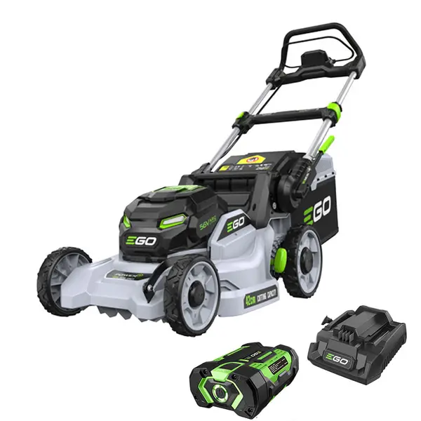 Tondeuse à gazon manuelle professionnelle EGO LM 1711 E de 42 cm, alimentée par batterie