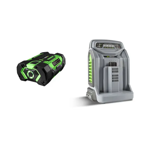 Chargeur rapide EGO MHCC1002 E avec batterie 2,5 Ah et CH 5500 E