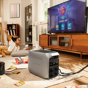 Ecoflow DELTA 3 Plus - Centrale électrique portable 1024 Wh avec entrée solaire 1000 W