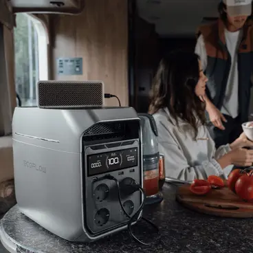 Ecoflow DELTA 3 Plus - Centrale électrique portable 1024 Wh avec entrée solaire 1000 W