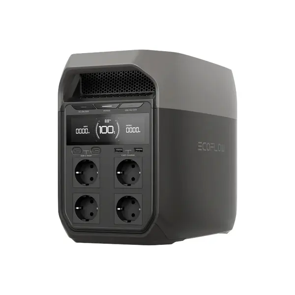 Ecoflow DELTA 3 - Station d'alimentation portable 5 kWh pour la maison et le camping