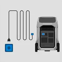 Station de recharge murale EcoFlow Delta Pro 3