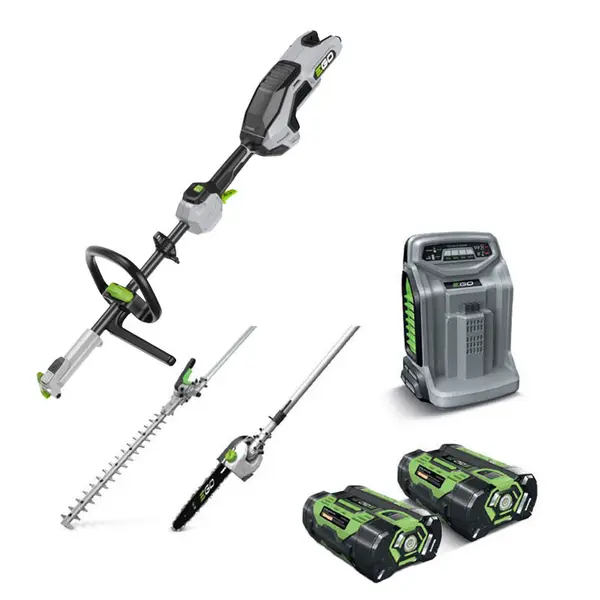 EGO MHCC1022 E 2B  - Kit Promo Multitool 4 outils en 1 + 2 batteries + chargeur