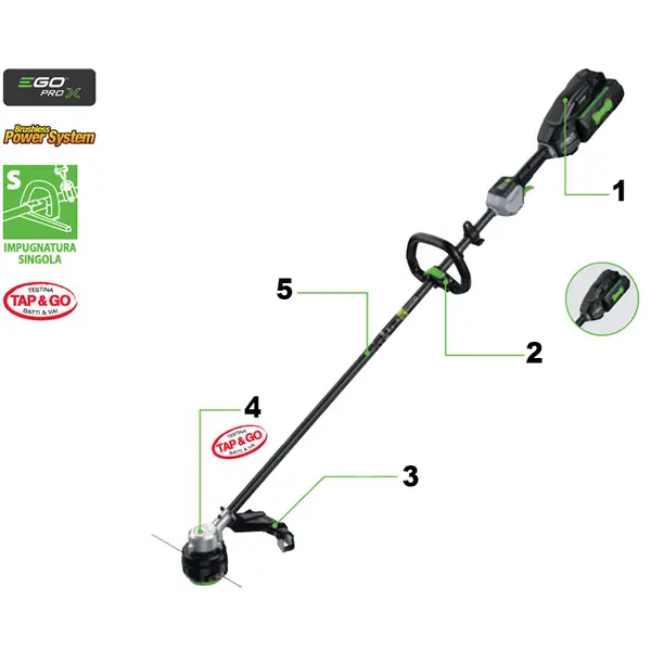 Débroussailleuse EGO STX 4200 - Pro X