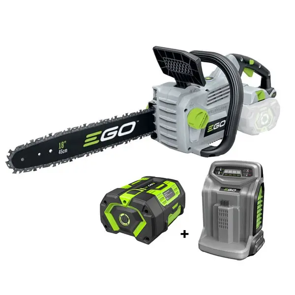 EGO CS2005E cod.060585 - Kit tronçonneuse et batterie 6 Ah avec chargeur de batterie