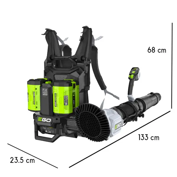 EGO LBPX 1100 - Souffleur à dos professionnel