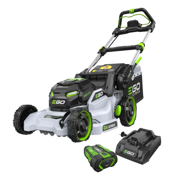 Tondeuse à gazon sans fil EGO LM 1712 E-SP - 42 cm - Kit batterie 4 Ah + chargeur