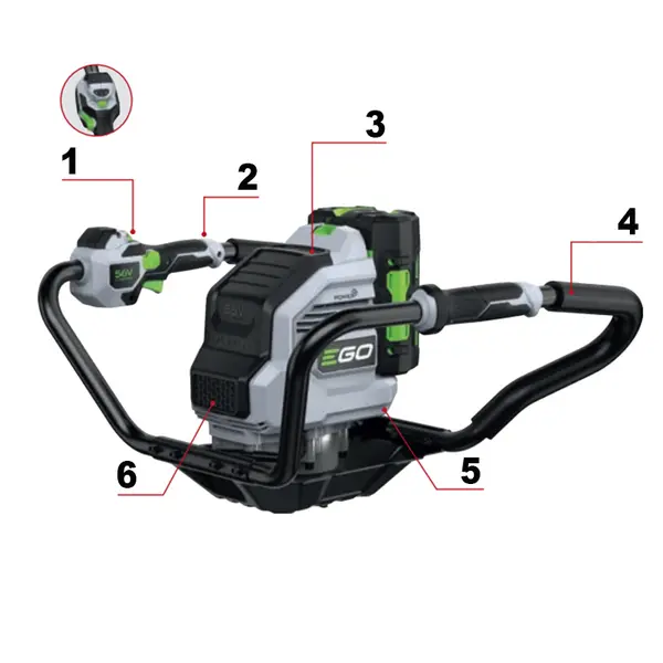 Perceuse sans fil professionnelle EGO PHA 7404 E