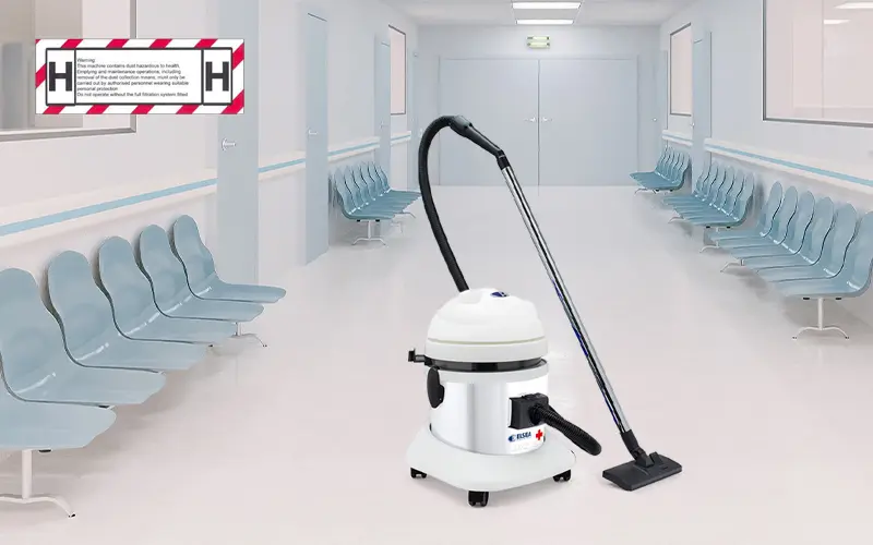 Elsea Ares White Rooms - Poubelle sous vide pour environnements stériles