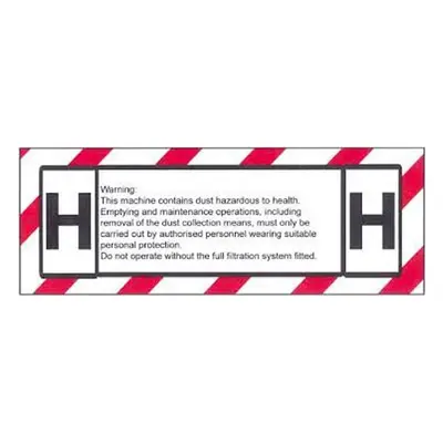 Filtre classe H pour aspirateur poussières fines amiante