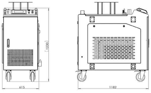 Laser LC-C-3000L - Nettoyeur Laser à Onde Continue 3000 W