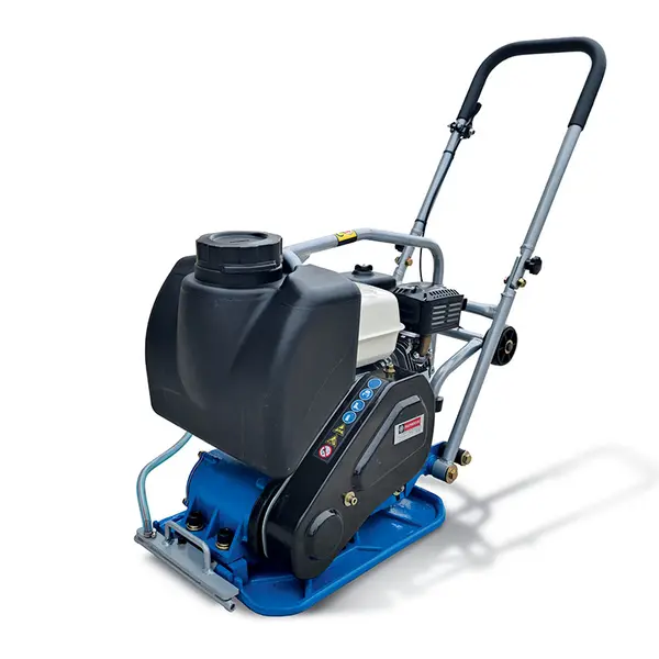 Fast Verdini BM65C - Compacteur avec chariot de transport et plaque d'acier 40 x 51 cm
