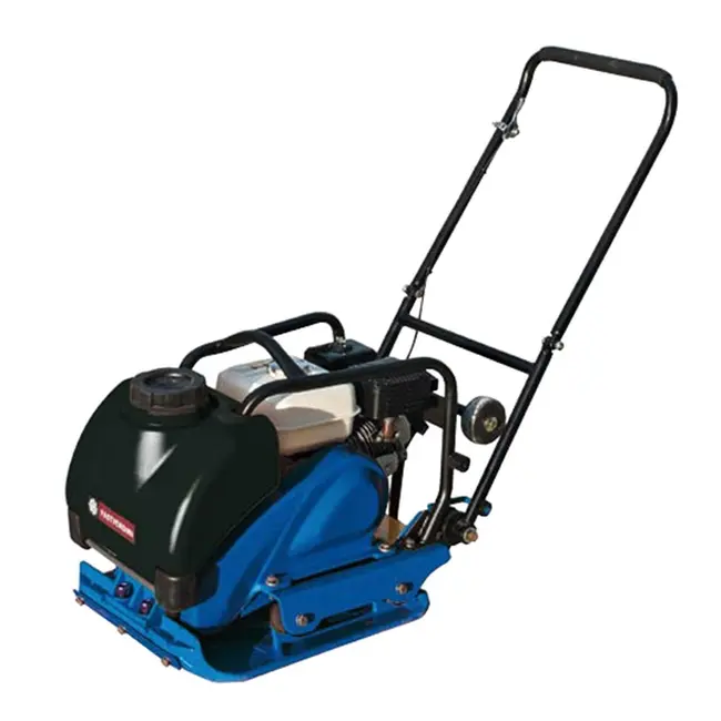 Fast Verdini BM90C - Compacteur avec chariot de transport et plaque d'acier 50 x 53 cm