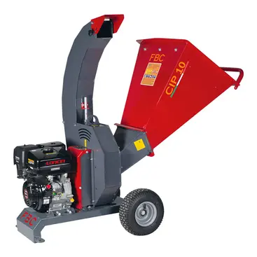 Broyeur à bois thermique FBC CIP.10.13A, moteur Loncin 11 CV, capacité de travail 6 à 9 m³/h