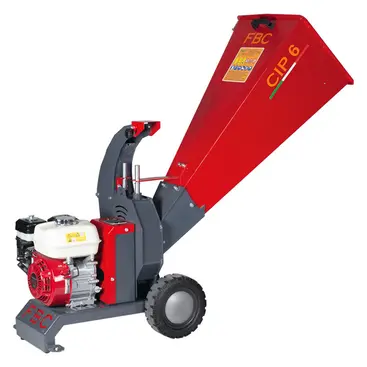 Broyeur à bois à essence FBC CIP.6.55H avec moteur Honda de 4,8 CV, capacité de travail de 2 à 4 m³/h