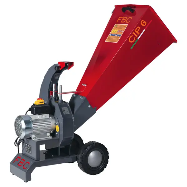 Broyeur à bois électrique FBC CIP.6.EL - 3 CV avec capacité de travail de 2 à 3 m³/h