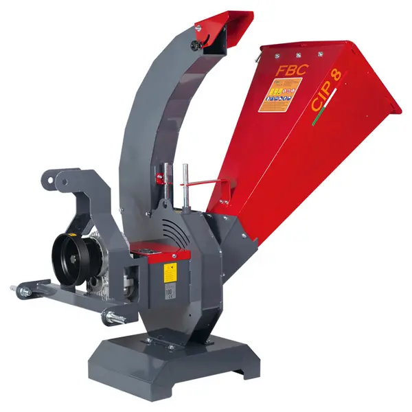 FBC CIP.8.PF - Broyeur porté sur tracteur avec arbre à cardan, capacité de travail 4-7 m³/h