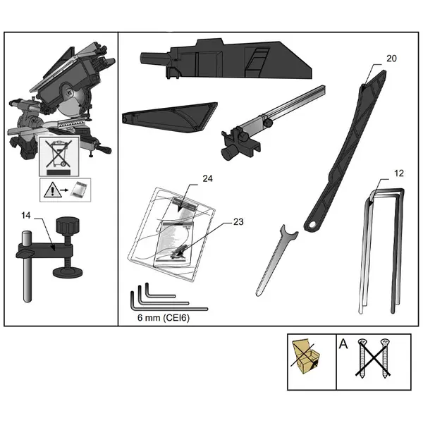 Machine de découpe circulaire 3D femi 1050 pour équipements en aluminium et en bois