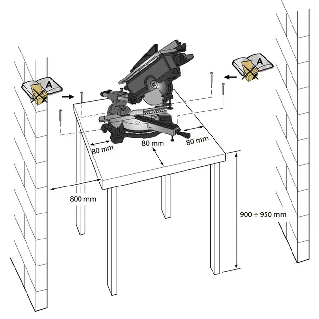 Instructions de montage Machine de découpe de bois et d'aluminium Femi 1050 3D