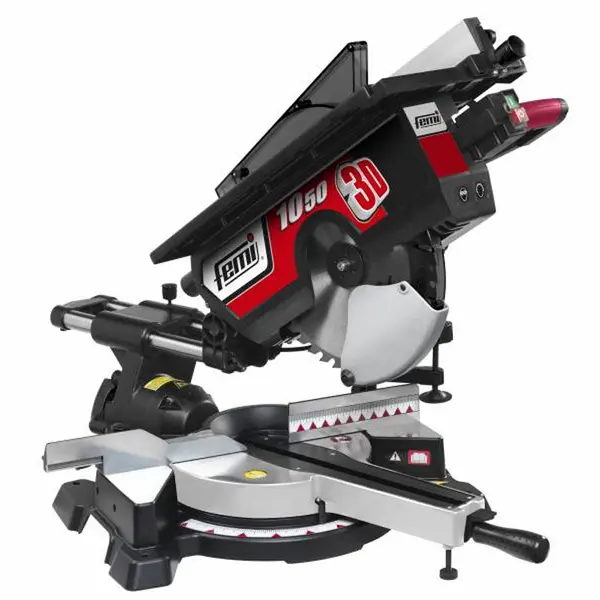 Femi 1050 3D - Machine de découpe circulaire 3 fonctions pour bois et aluminium