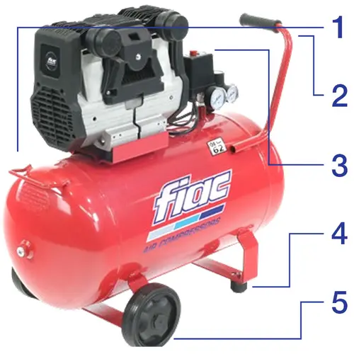 Fiac XILENCE 50 XS2HP - Compresseur silencieux de 50 litres