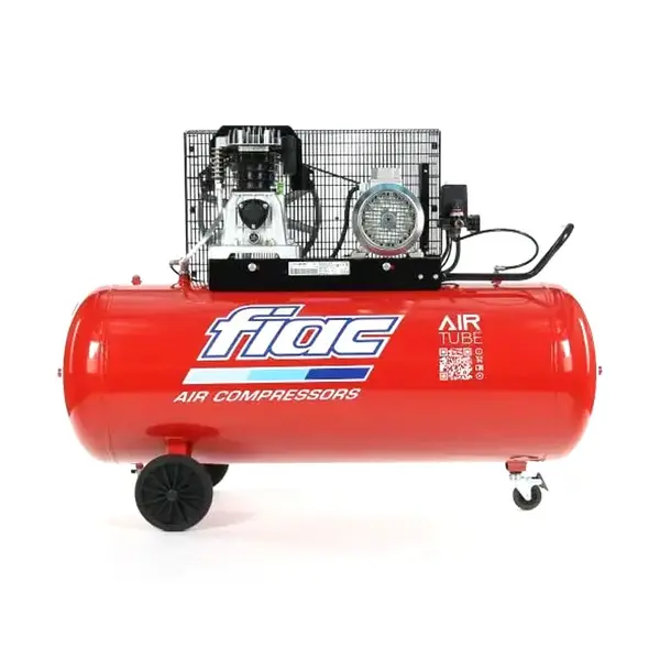 Compresseur triphasé Fiac AB 300/515 - 4 CV, réservoir de 270 L, fabriqué en Italie