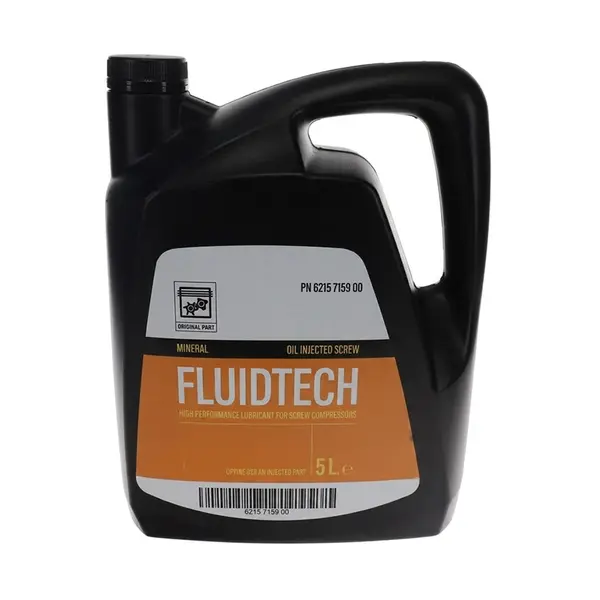Fiac Fluiditech 5 L - Huile Lubrifiante pour Compresseurs à Vis