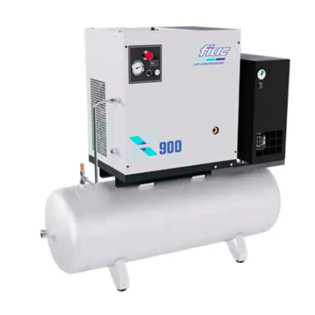 Fiac X 900 D 1839029836 - Compresseur à vis avec sécheur et réservoir de 200 L