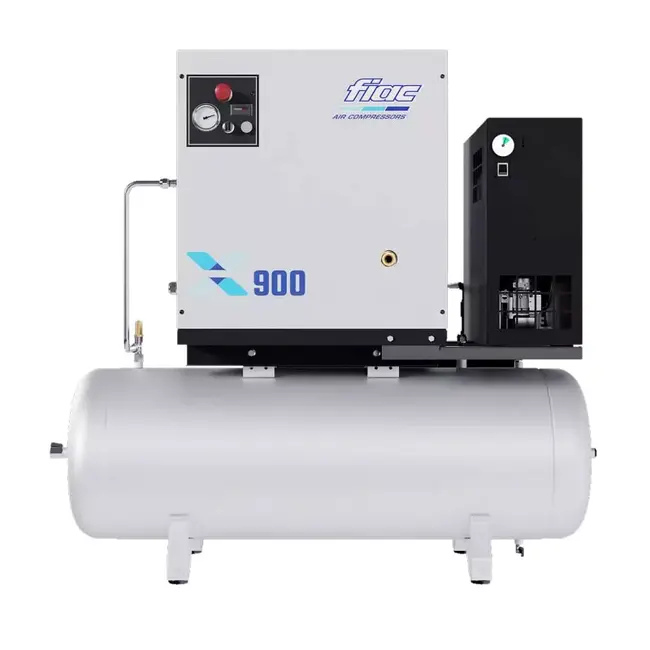 Fiac X 900 D 1839029836 - Compresseur à vis avec sécheur et réservoir de 200 L