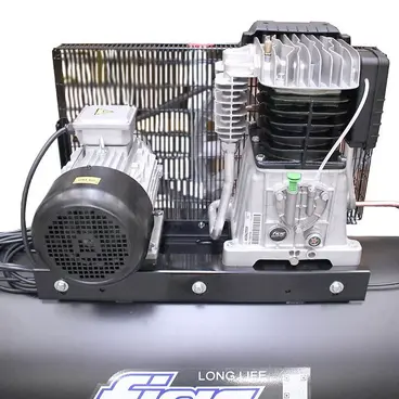 détail du moteur de compresseur industriel Fiac AB 500-988 F LONG LIFE (1121580349) et AB 500-998 F LONG LIFE (1121530155)