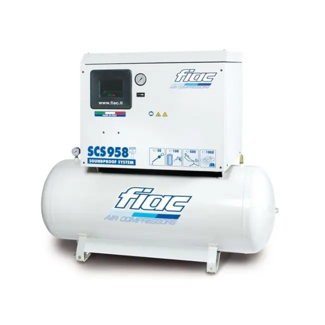 Fiac SCS 958-300 - Compresseur à piston silencieux professionnel