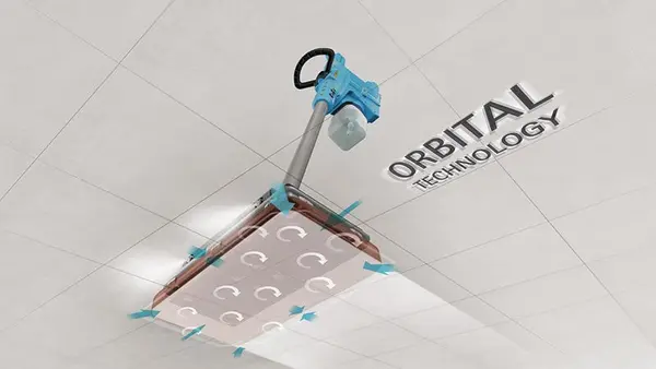 Mouvement orbital Fimap Orbitizer - Nettoyant professionnel pour espaces confinés