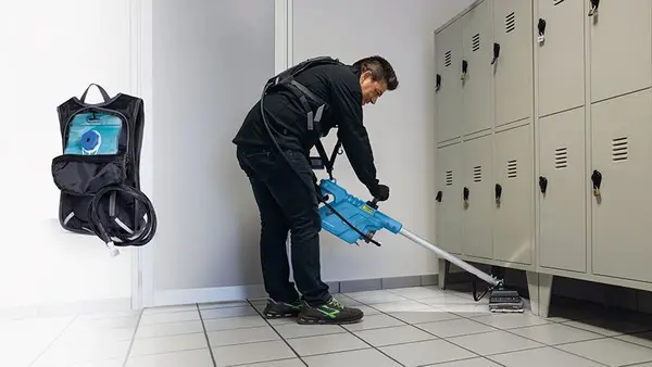 bandoulière sac à dos longue portée Fimap Orbitizer - Nettoyant sol professionnel pour espaces confinés