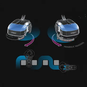Fimap Genie XS - Autolaveuse-sécheuse professionnelle