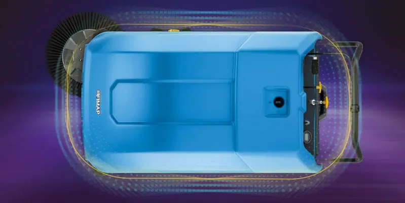 Fimap FSW5 B - Balayeuse à batterie professionnelle