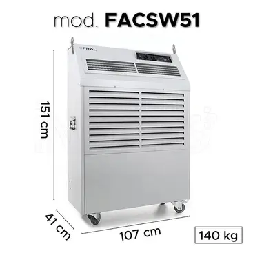 Mesures Fral FACSW22 - Climatiseur portable professionnel