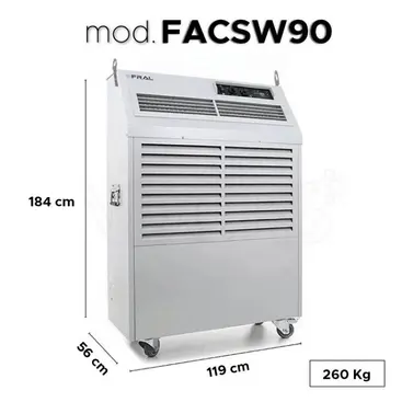Mesures Fral FACSW90 - Climatiseur portable professionnel